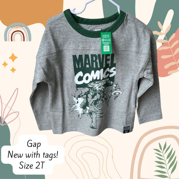 Gap x Marvel Long sleeve - Picture 1 of 4